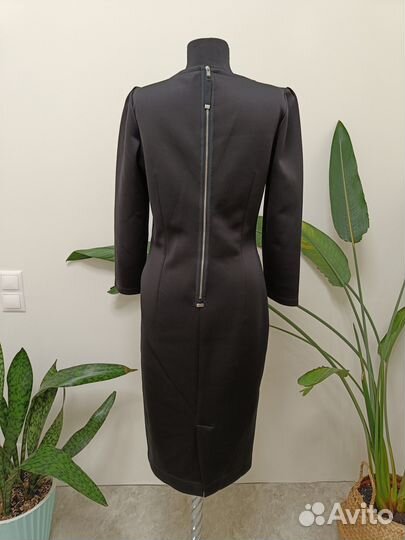 Черное платье футляр High Tech 46