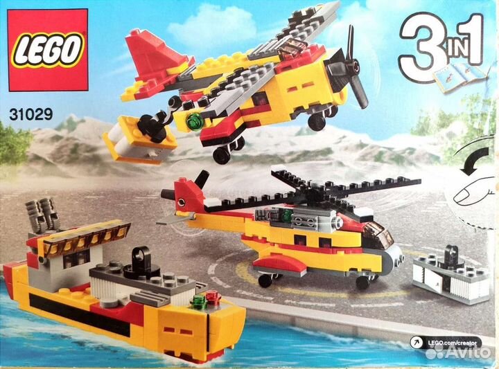 Lego Creator (3 в 1) 31029 Грузовой вертолёт