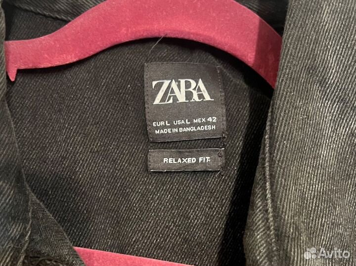 Джинсовая куртка мужская zara