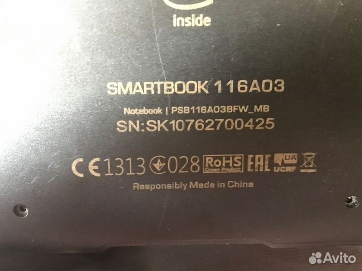 Prestigio smartbook 116A03 в разбор