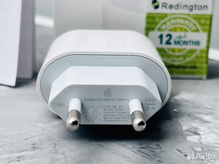 Сетевой адаптер apple 25w