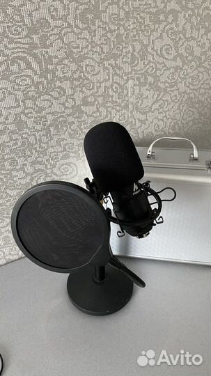 Микрофон универсальный maono AU-A04T, черный