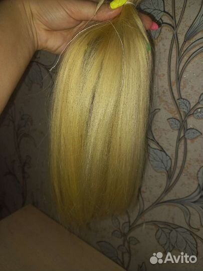 Волосы для наращивания бу 39см