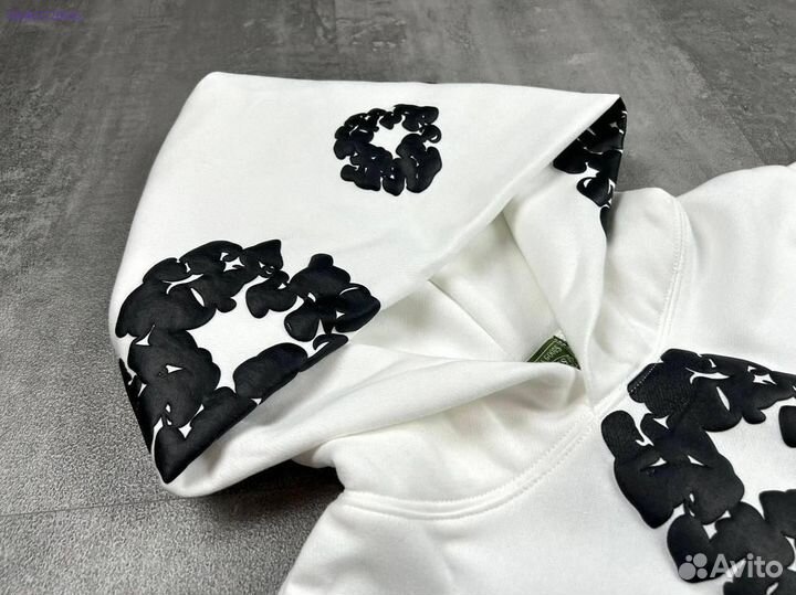 Худи Denim Tears белое новинка