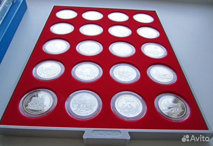 Набор памятных монет 50 лет Великой Победы