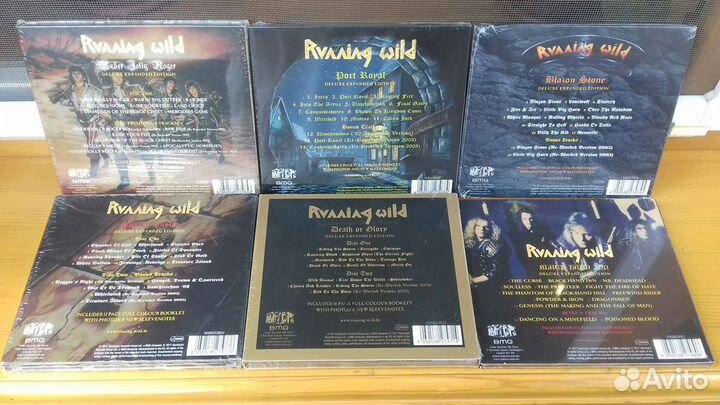 Фирменные CD-диски Running Wild