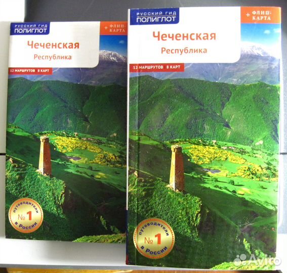 Путеводитель с картой Чечня новая