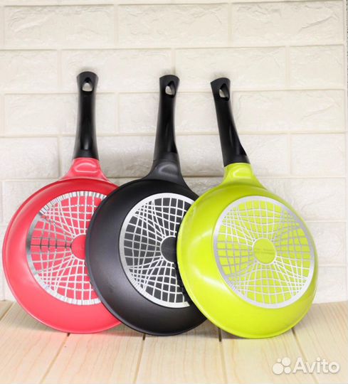 Сковорода антипригарная с крышкой