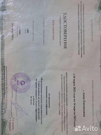 Репетитор по русскому языку и литературе