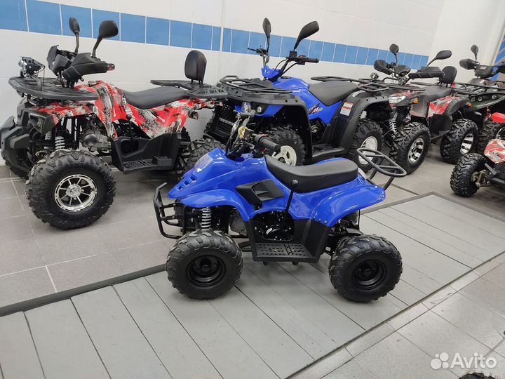 Квадроцикл ABM 110 mini (Синий)