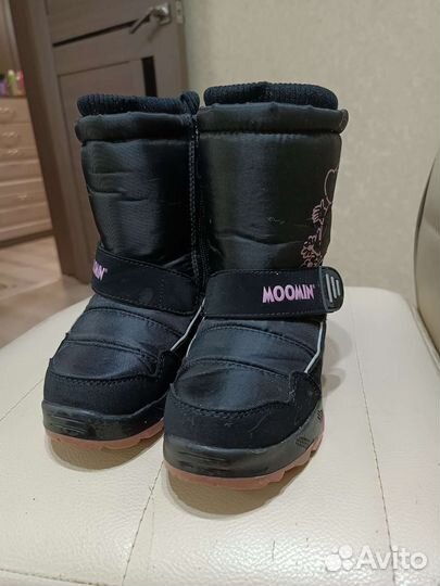 Сапоги зимние на девочку