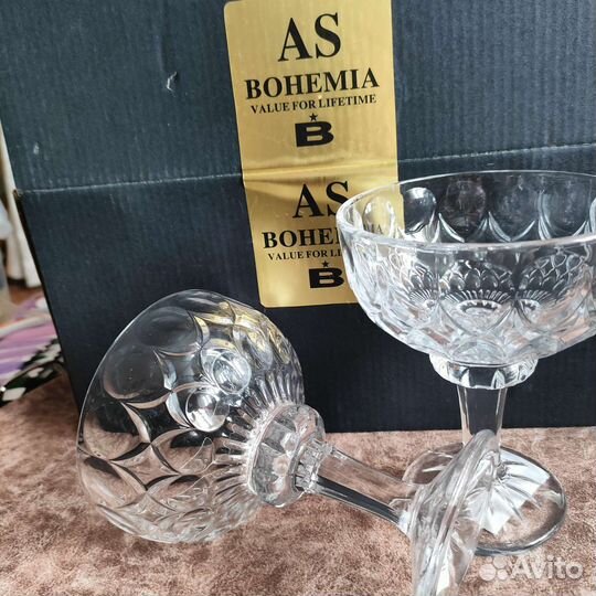 Набор: салатник на ножке 6шт