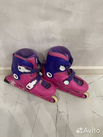 Детские ролики с защитой