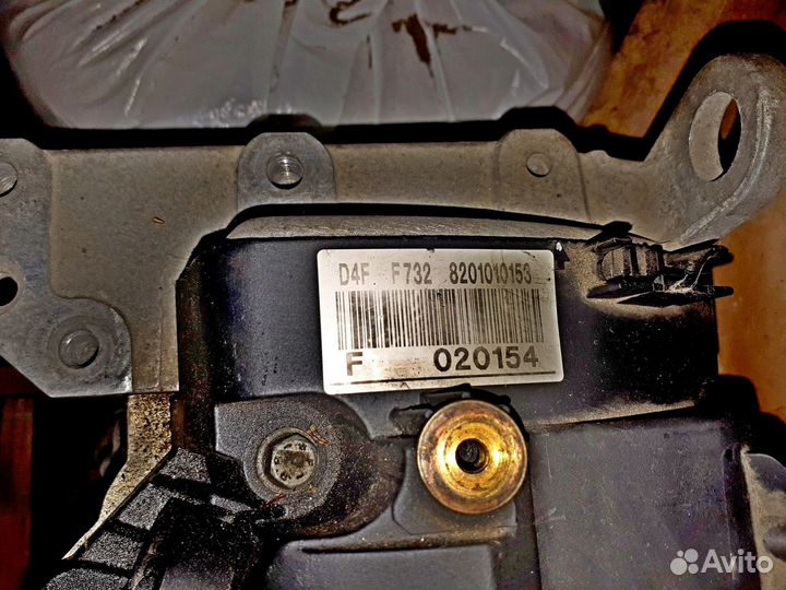 Двигатель D4F 732 Рено 16кл 1.2см3