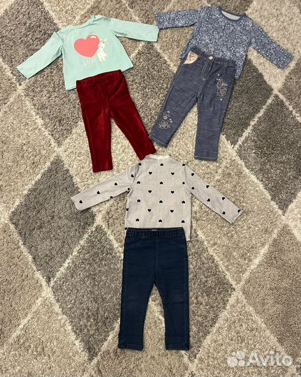 Пакет одежды для девочки 86 92