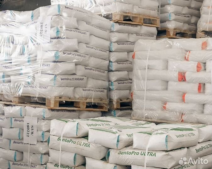 Бентонит для бурения bentopro