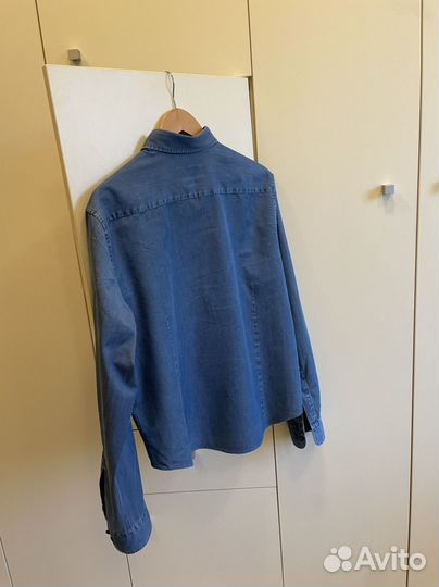 Massimo dutti рубашка джинсовая унисекс