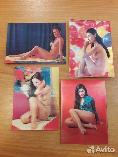 Стерео открытки 3d объемные времен СССР - Япония