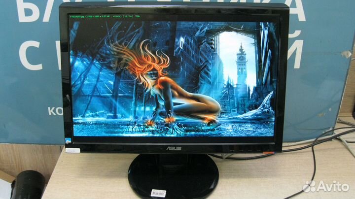 Монитор 19 дюймов asus VH196D