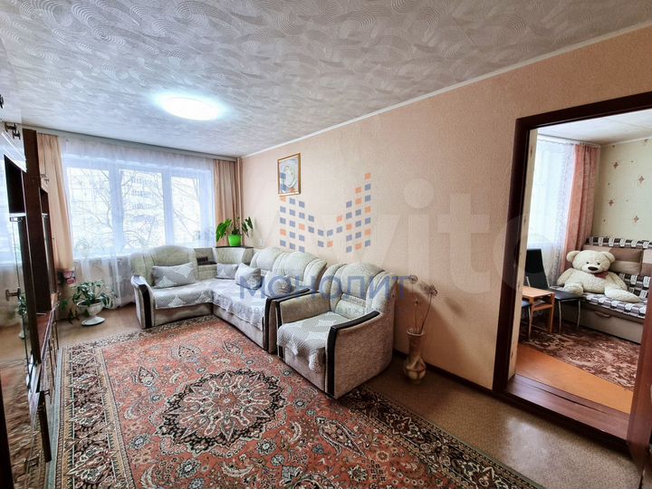 3-к. квартира, 83,4 м², 3/10 эт.