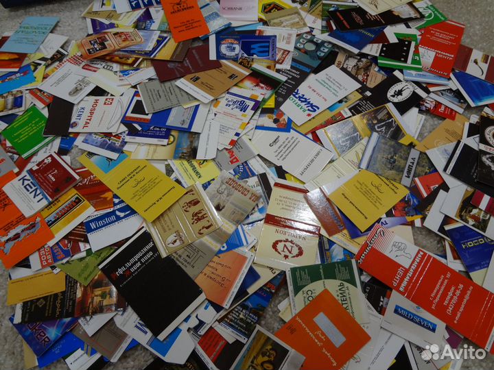 Спичечные этикетки - большая коробка 350 шт редких