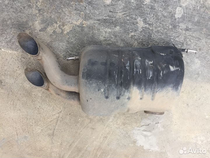 Задний глушитель бачок Мерседес GLE cupe W 292 диз