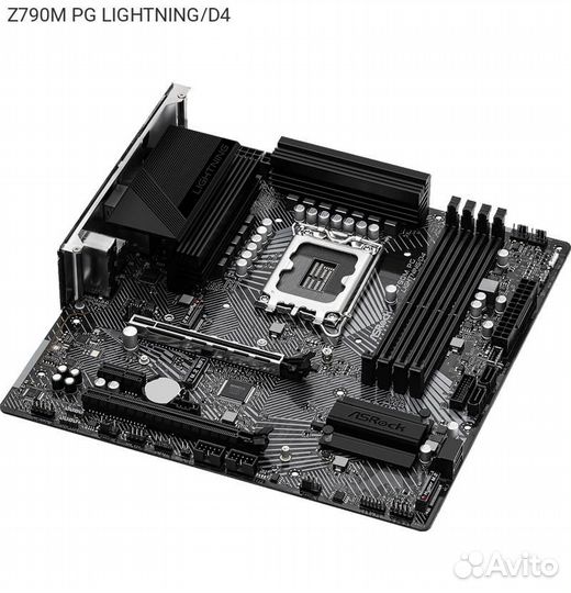 Материнская плата ASRock Z790M PG lightning/D4 mAT