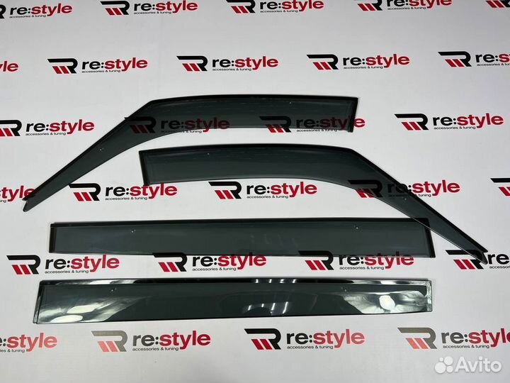 Ветровики Nissan Serena (C27) 16-22г Kanglong