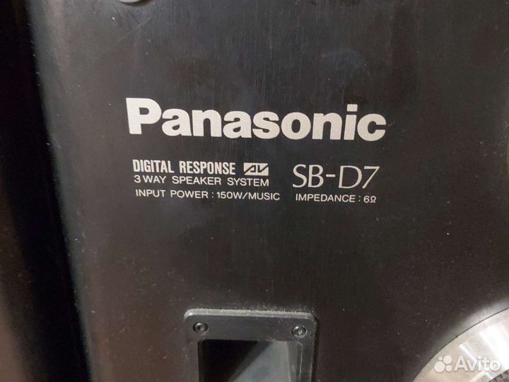 Колонки panasonic sb-d 7