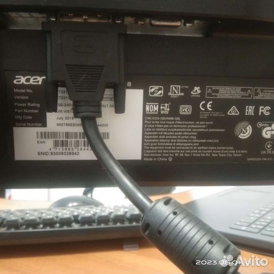 Монитор acer 22fhd