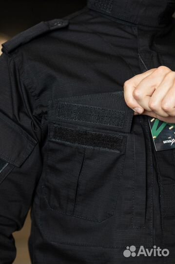 Костюм тактический (боевой) аку (ACU), чёрный