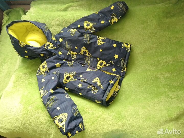 Зимний костюм для мальчика 104 110