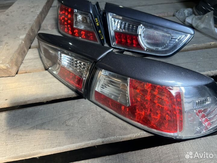 Фонари задние Mitsubishi Lancer X тюнинг