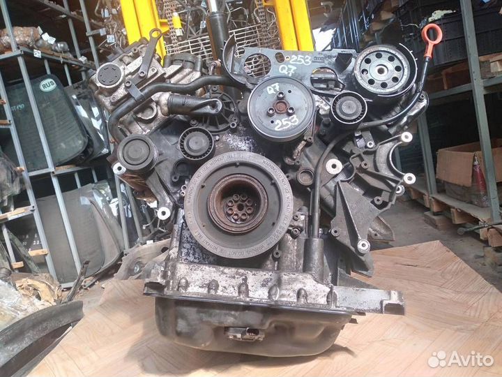 Двигатель audi q7 3.0 tdi