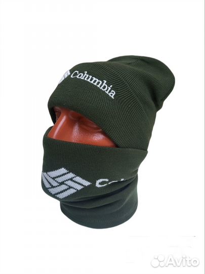 Комплект унисекс( шапка и снуд)