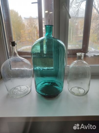 Бутыль антикварная интерьерная 7лит