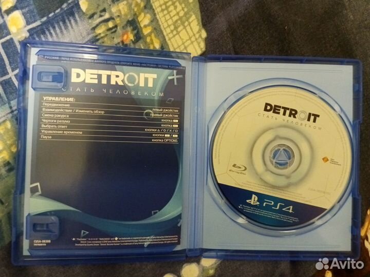 Detroit become human ps4 диск