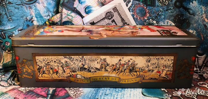 Футляр от коньяка Hubert de Polignac, Франция