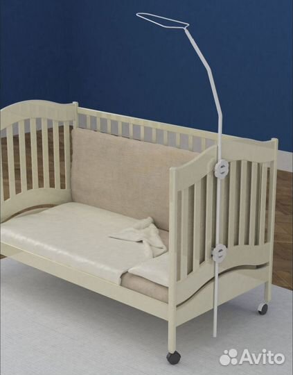 Балдахин с держателем на кроватку