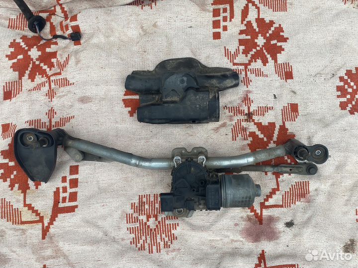 Opel astra h тропеция дворников с мотором