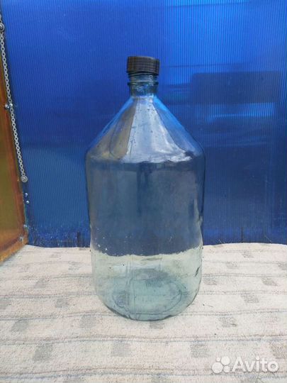 Бутыль стеклянная 25 литров. Торг