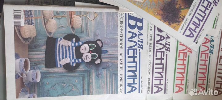 Журналы по вязанию крючком, на спицах. Более 70 шт