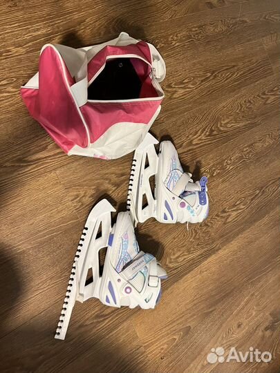 Коньки детские раздвижные 31 36