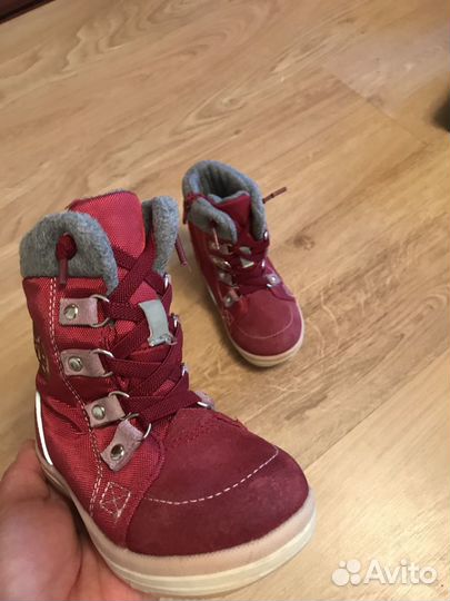 Утепленные ботинки для девочки Reima Tec, 23