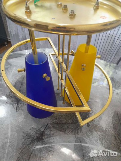 Светильник потолочный подвесной бу