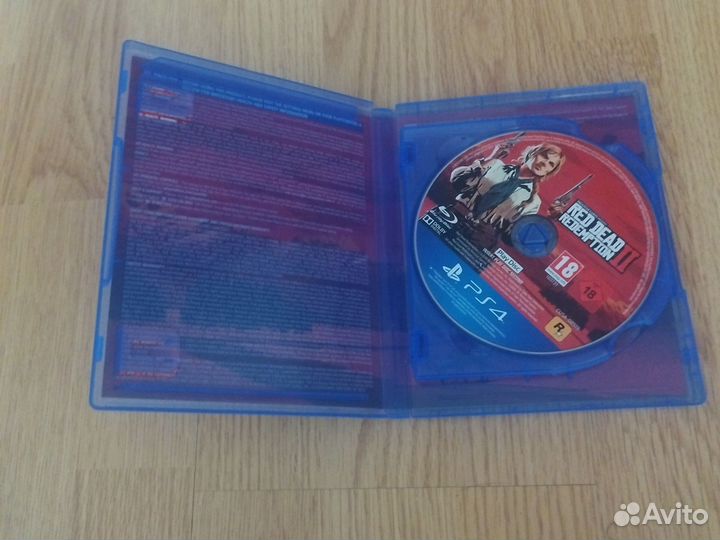 Red dead redemption 2 ps4 диск