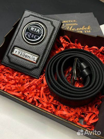 Обложки для документов, ремни с гравировкой