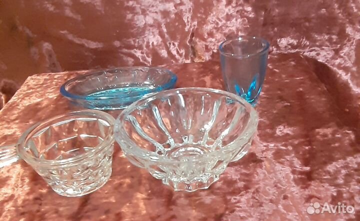 Селедочница/шпротница/ Неман,стекло СССР