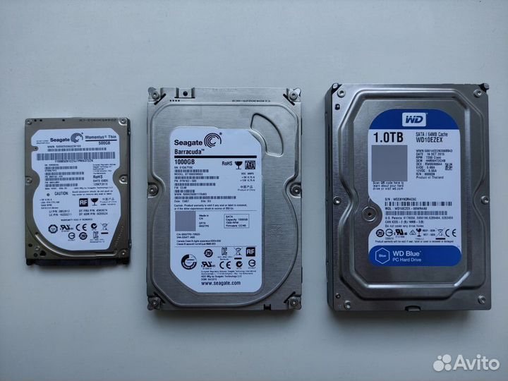 Жесткие диски HDD 2.5