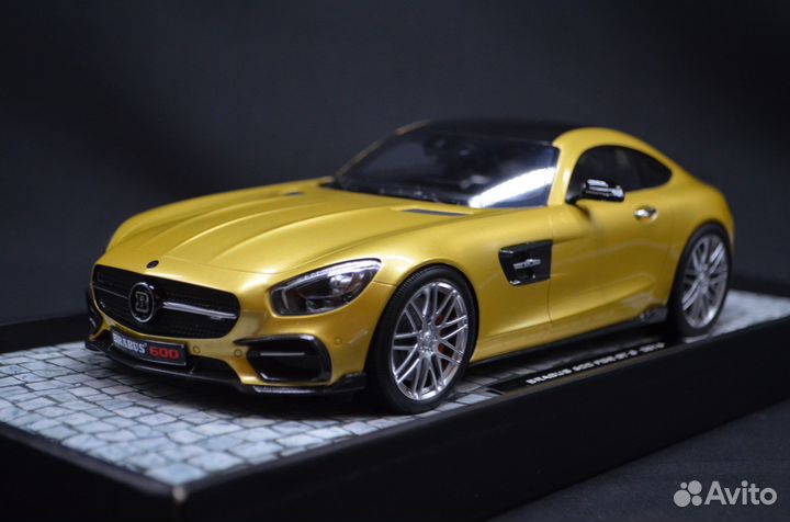 1/18 Mercedes Brabus 600 for GT S 2016, Minichamps